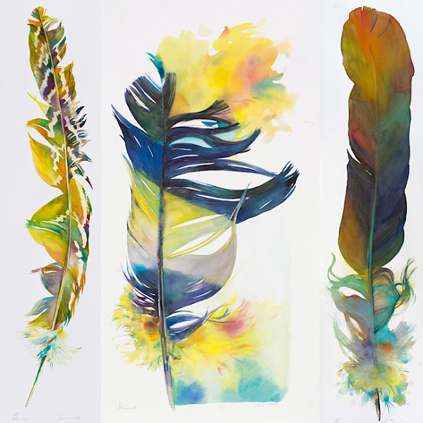Aquarell – Malen was wir finden, mit Lust auf Überraschungen (Veranstaltungsort Schloss Blumenthal, Aichach)