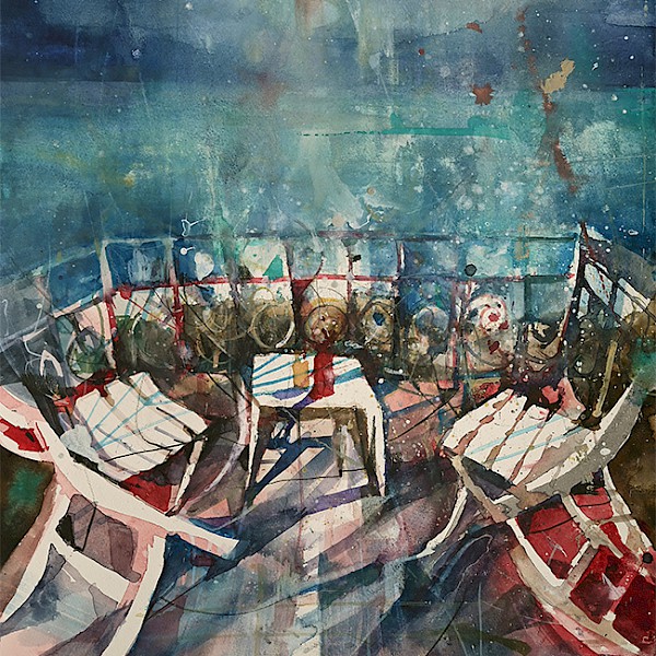 Inspiriert vom Leben_Aquarellmalerei 1 (Veranstaltungsort Schloss Blumenthal, Aichach)
