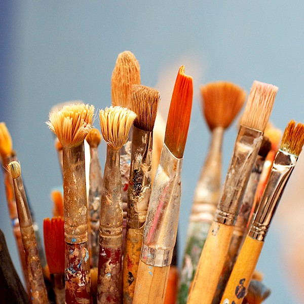 Offenes Atelier - einfach weiter malen…