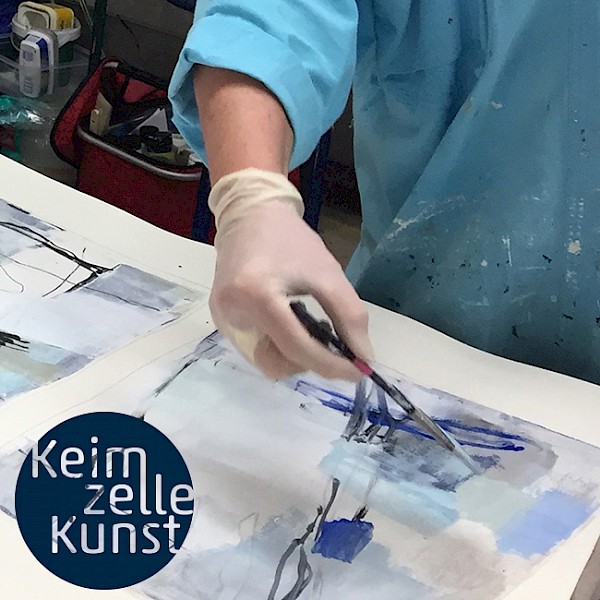 Offenes Atelier - einfach weiter malen…